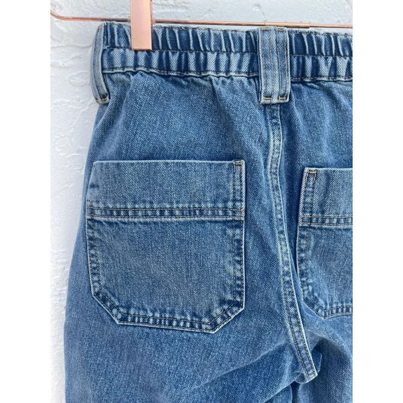 BDG Urban Outfitters Skate Womens High Waist Trouser Cargo Jeans Blue Sz W24 L32 - Picture 5 of 11